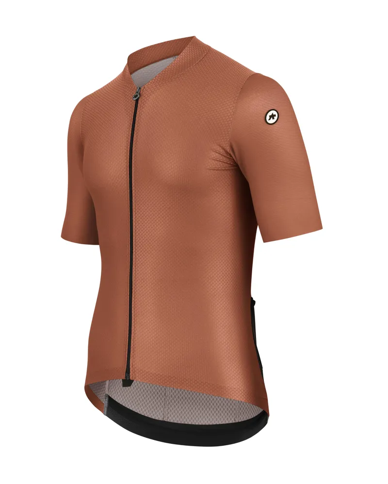 Assos Mille GT S11 Drylite Short Sleeve Jersey in Rusty Brown size Large-2