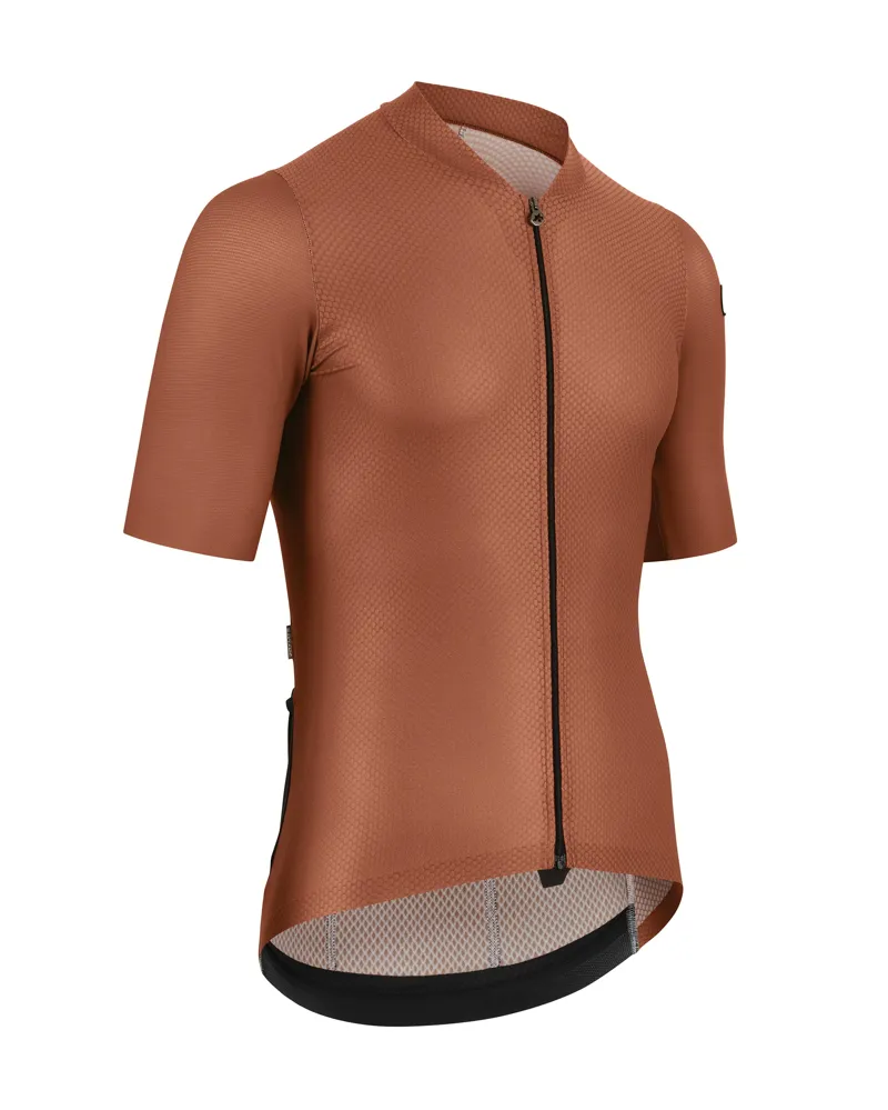 Assos Mille GT S11 Drylite Short Sleeve Jersey in Rusty Brown size Large-1