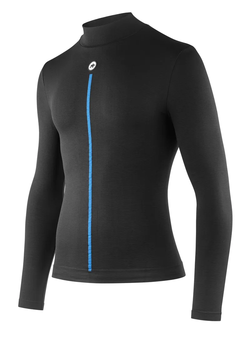 Assos P1 Winter Long Sleeve Base Skin Layer in Black-2
