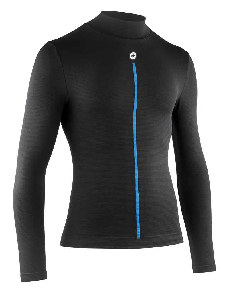 Assos P1 Winter Long Sleeve Base Skin Layer in Black-1