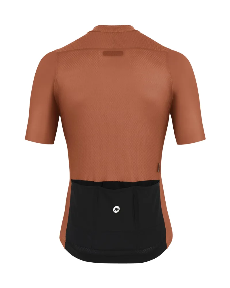 Assos Mille GT S11 Drylite Short Sleeve Jersey in Rusty Brown size Large-3