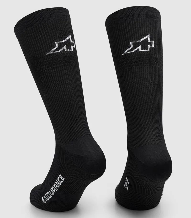 Assos 7inch Endurance S11 Socks in Black Series-1