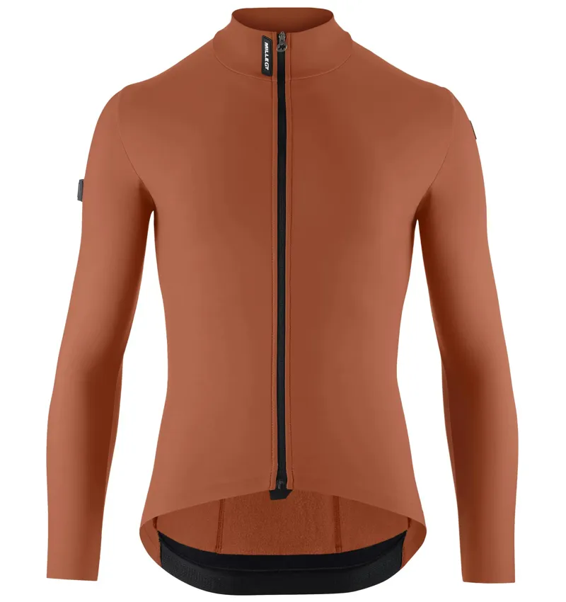 Assos Mille GT Spring Fall Long Sleeve Jersey in Rusty Brown