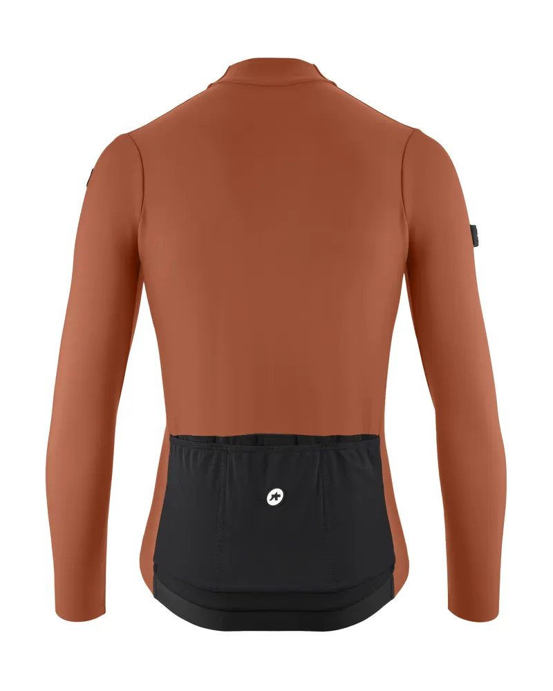 Assos Mille GT Spring Fall Long Sleeve Jersey in Rusty Brown-3