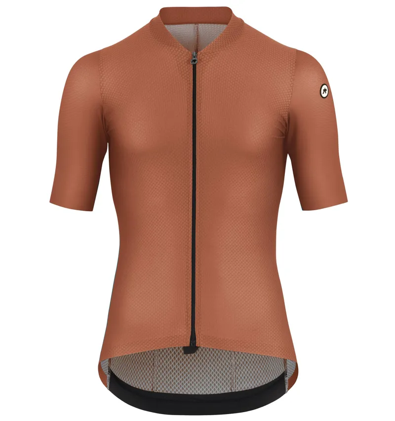 Assos Mille GT S11 Drylite Short Sleeve Jersey in Rusty Brown size Large