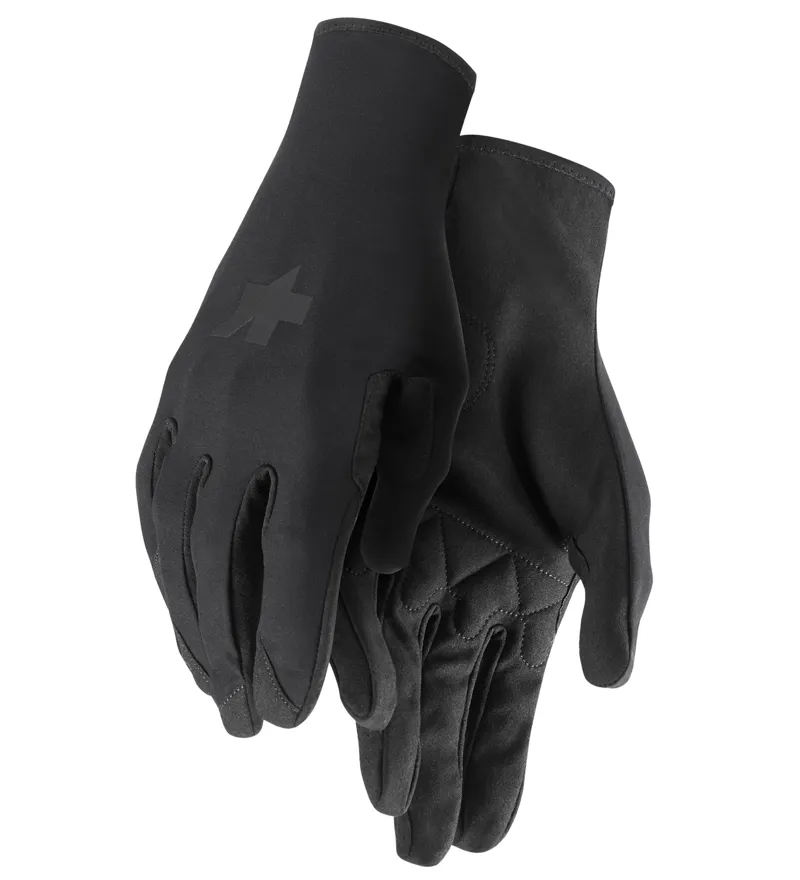 Assos P1 Spring Fall Gloves in Black Series-1