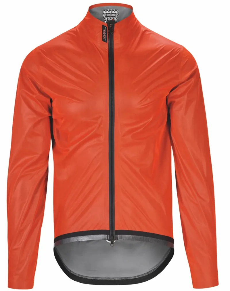 Assos Equipe RS Rain Jacket TARGA in Orange size Large