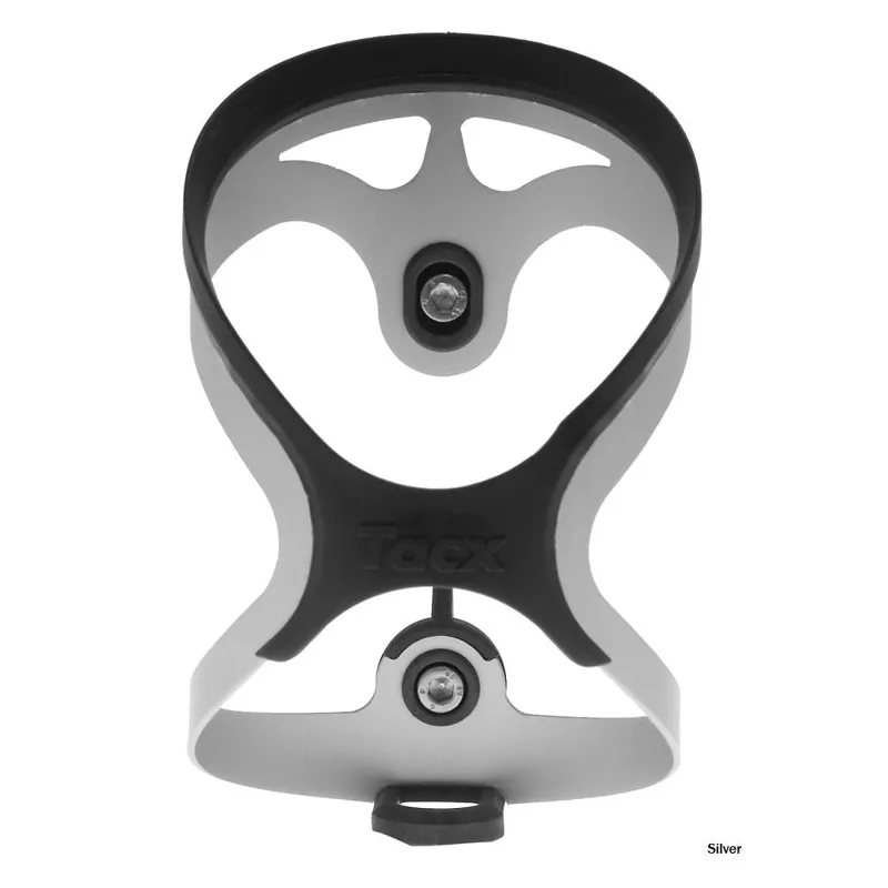 Tacx Tao Aluminium Bottle Cage in Silver Shop Soiled-1