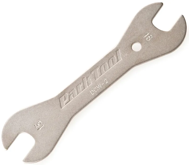 Park Tool DCW-1 Double-Ended Cone Wrench Spanner in Silver