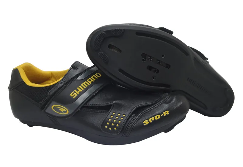 Shimano SH-R072Y Road Cycling Shoe in Black Yellow size 42-1