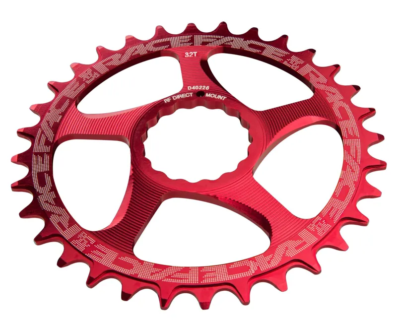 Race Face Direct Mount Narrow/Wide Cinch Single 28T Chainring Red