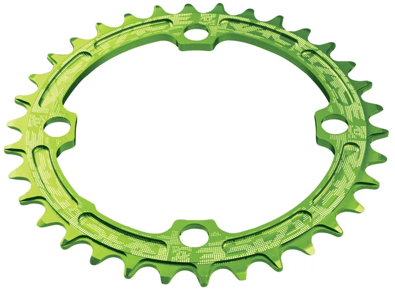 Race Face Narrow/Wide Single 30T Chainring Green 104 BCD