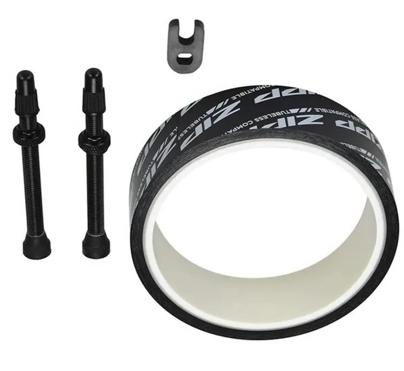 Zipp 60mm Valve Tubeless Kit Includes 26mm Tape