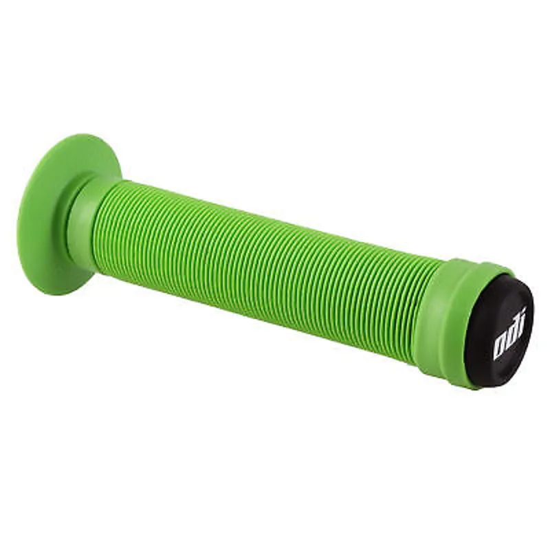 ODI Longneck ST BMX Mushroom Grips 143mm in Green-2
