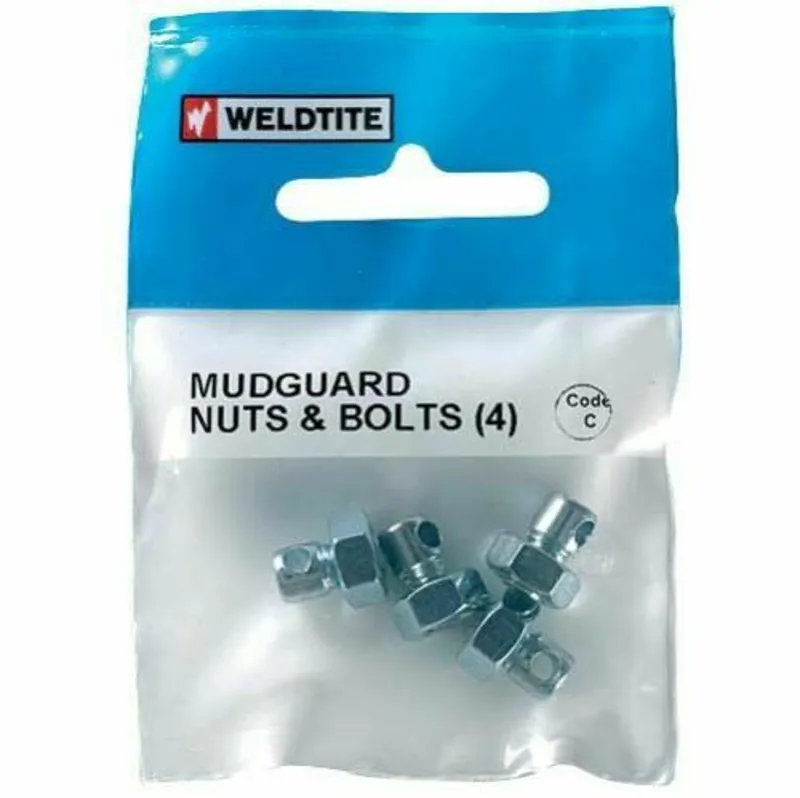 Weldtite Mudguard Eye Bolts Pack of 4-1