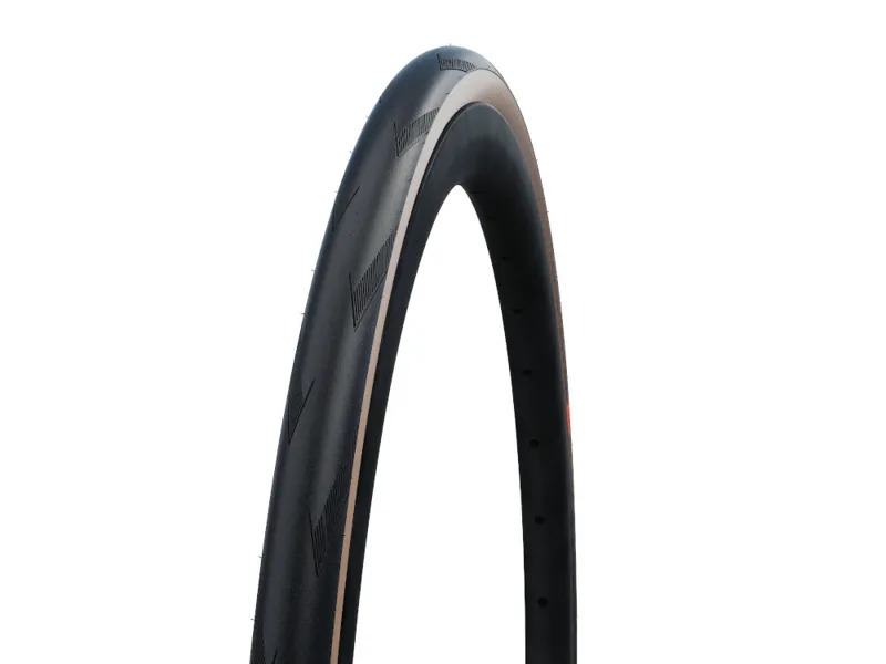 Schwalbe Pro One Evo Super Race Folding TLE Tubeless Tyre in Tan Wall
