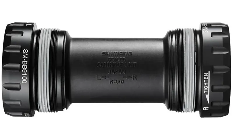 Shimano Dura-Ace R9100 Italian Thread Outboard Bottom Bracket in Black
