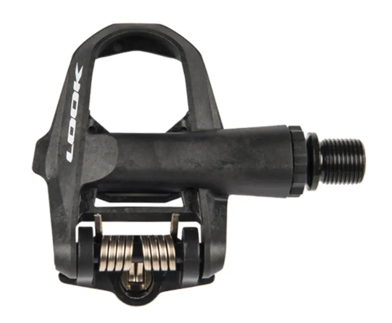 Look Keo 2 Max Carbon Pedals w/Keo Grip Cleat in Black-2