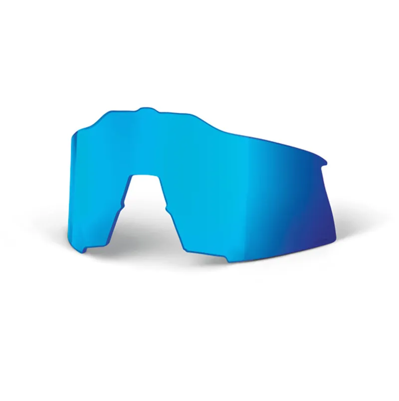100 Percent Speedcraft Replacement HiPer Mirror Lens in Blue