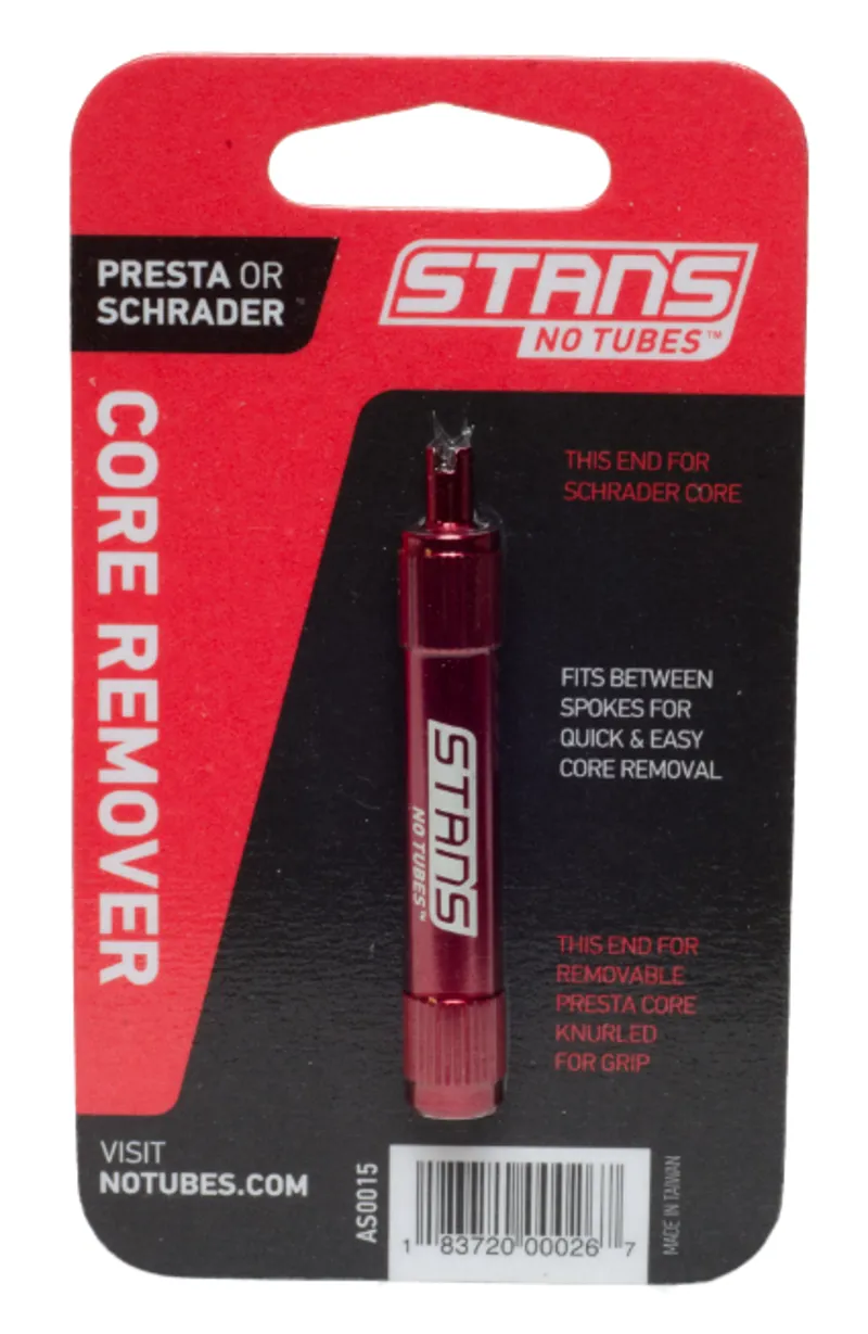 Stans NoTubes Core Remover in Red