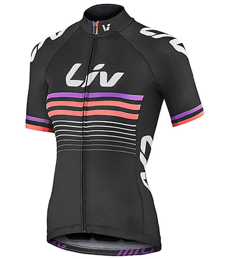 Liv Race Day Short Sleeve Jersey Black size Large