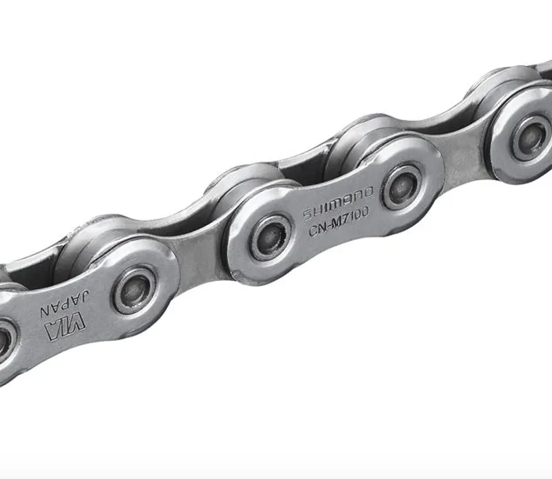 Shimano SLX/Road M7100 126L Quick Link Silver 12-Speed Chain-2