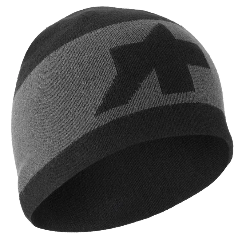 Assos Signature Podium Evo Reversable Beanie in Black