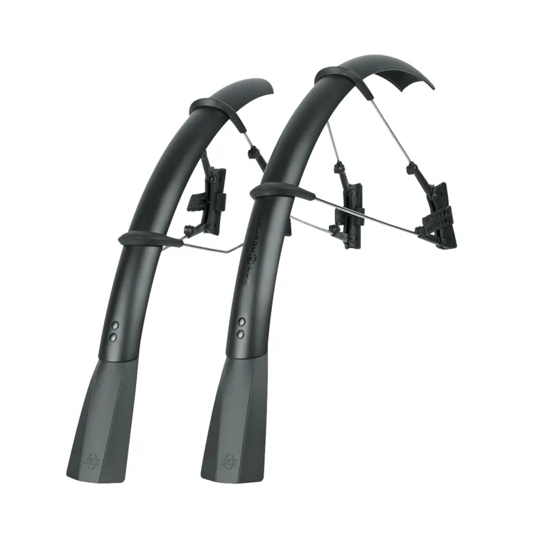 Sks Raceblade Pro Stealth Series Mudguard Set In Black
