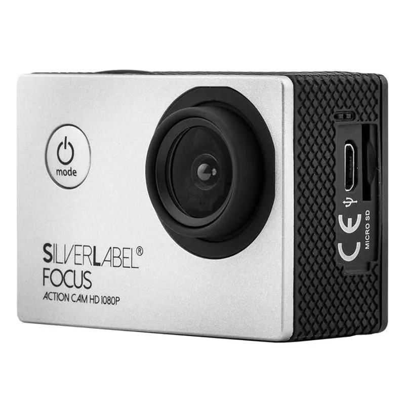 Silverlabel Focus 1080p Action Cam in Black-1