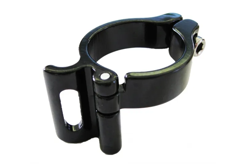 SystemEX Braze On Front Mech to 31.8 Band Adaptor in Black