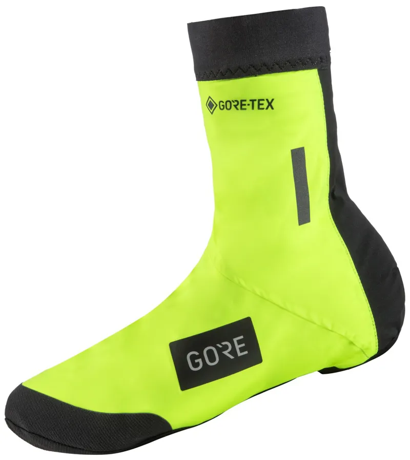 GoreWear Sleet Insulated Overshoes in Neon Yellow/Black