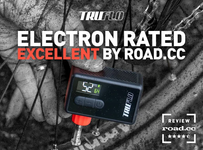 Truflo Electron Compact Electric Bike Pump-5