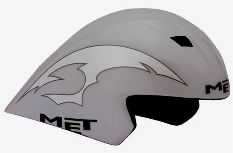 Met Pac VII TT Helmet in Grey size Medium Shop Soiled
