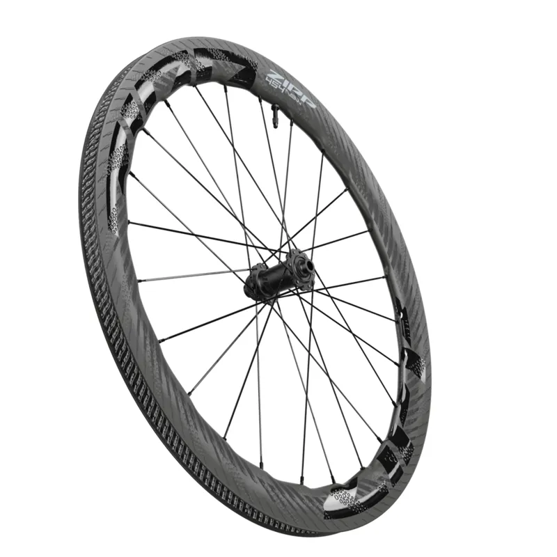 Zipp 454 Nsw Carbon Tubeless Front Wheel For Disc Brake with Standard Graphic-1
