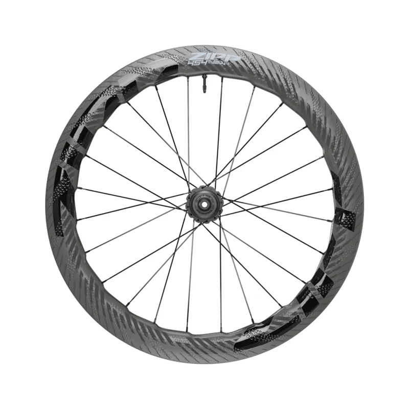 Zipp 454 Nsw Carbon Tubeless Rear Shimano/Sram 11 Speed Wheel For Disc Brake with Standard Graphic