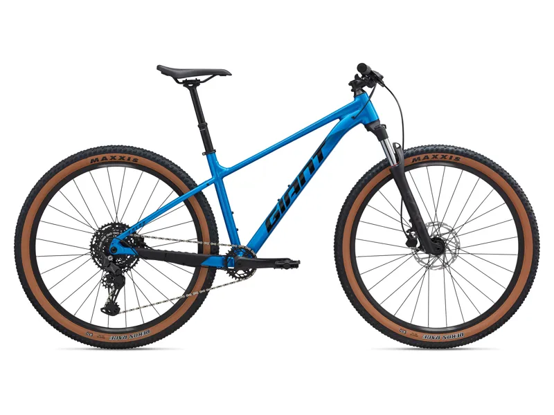 Giant Talon 1 29er Hardtail Mountain Bike in Metalic Blue