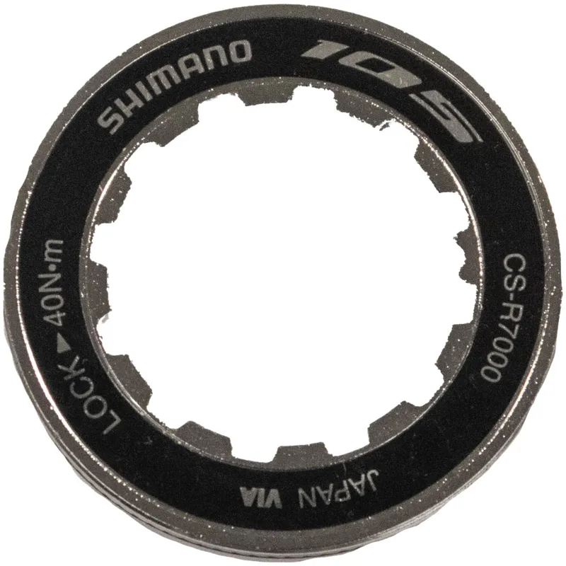 Shimano 105 CS-R7000 11 Speed Lock Ring and Spacer