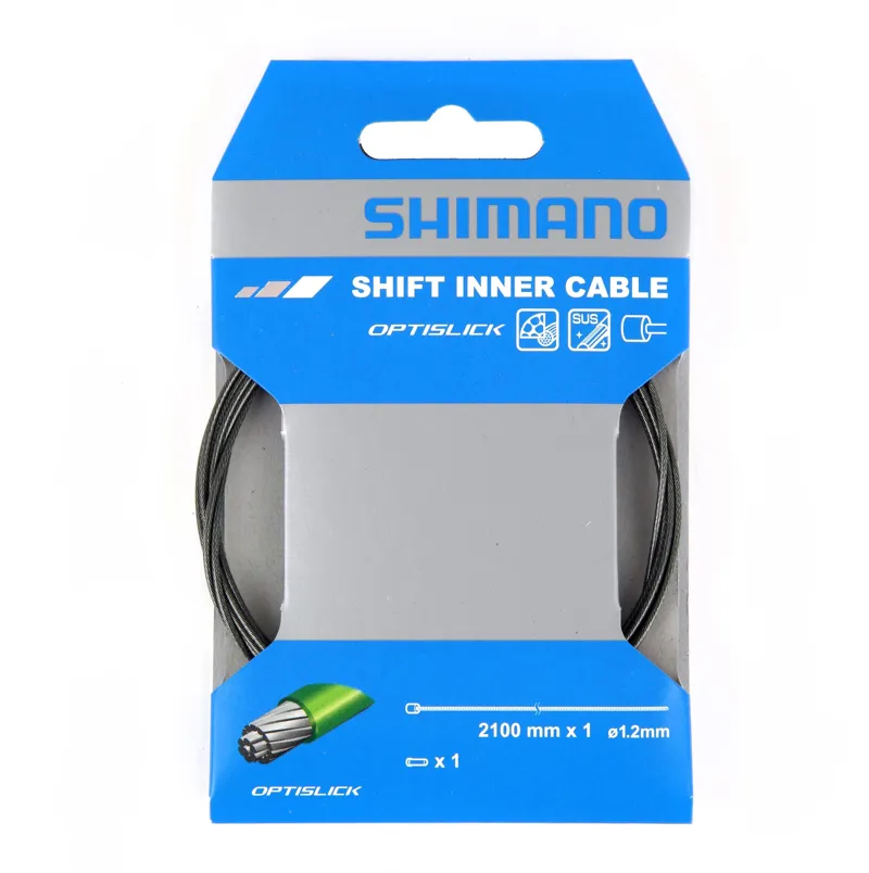 Shimano Optislick Coated Gear Inner Wire in Green-1