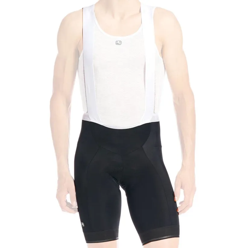 Giordana Fusion Bib Shorts in Black size Small