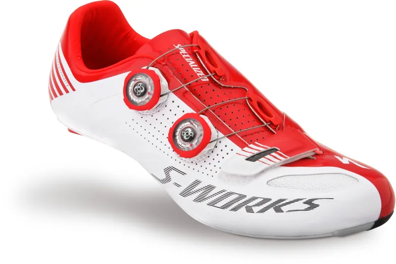 Specialized S-Works Road Shoe White/Red