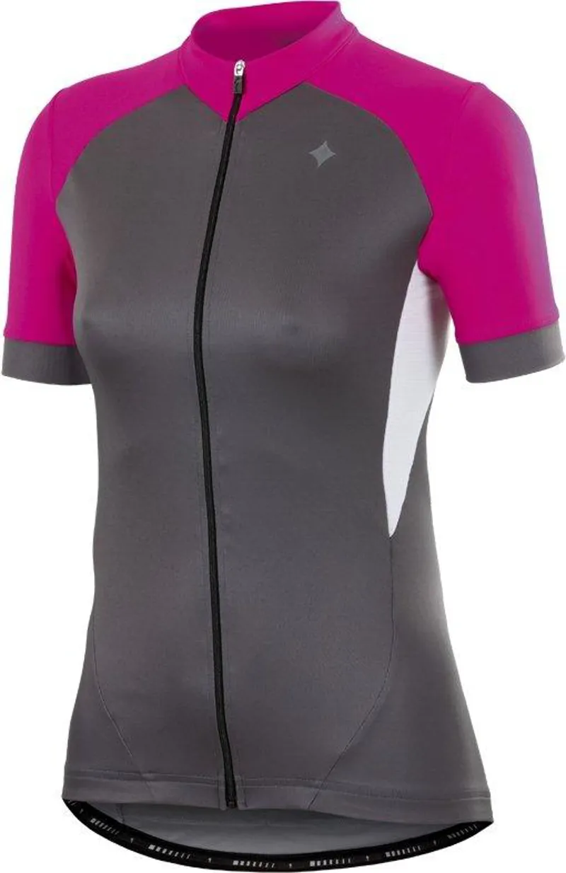 Specialized Womans RBX Sport Short Sleeve Jersey Carbon/Fuchsia