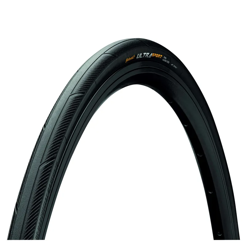 Continental Ultra Sport III Folding Road Tyre in Black